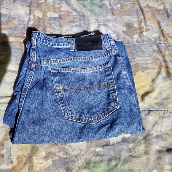 Express wide leg Blue Jeans 38X30 - Picture 4 of 5